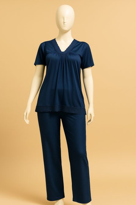 Satin Silk Night Dress For Women Girls, Nighty Dress For Women, Sleepwear Night - free size bra - silk nighty - Image 3