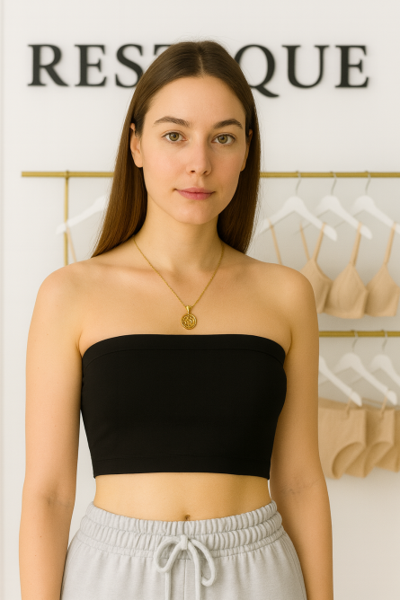 Women's Strapless Non Padded Bra Free Size . Bra Top Strapless Seamless Bralette , White Sports Bra Strapless Non Padded - Image 2